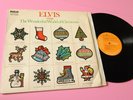 ELVIS PRESLEY LP THE WONDERFUL WORLD OF CHRISTMAS UK 1971 NM
