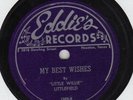 Org LITTLE WILLIE LITTLEFIELD My Best Wishes/Little Willie's Boogie 78 Blues R&B