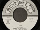RARE FUNCTION: love / something to do MASTER-TRAK 7