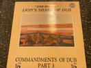 JAH SHAKA - LIONS SHARE OF DUB - COMMANDMENTS OF DUB PT3 VINYL LP