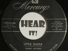 50s Elvis Style Rockabilly Bop 45 TOMMY MITCHELL Juke Box / Little Mama MERCURY