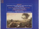 MOZART: Concertante Violin Viola, Szell Columbia MS 6625 Druian LP NM Vinyl