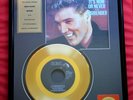 ELVIS PRESLEY - 24 kt GOLD PLATED RECORD - 7