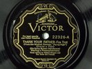 78rpm - Jazz - WARING's PENNSYS: Thank Your Father & Good for You, Bad for Me
