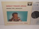 SXL 2122 Great Tenor Arias Mario Del Monaco New Sym Orch Alberto Erede ED1 WBG