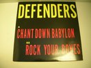 DEFENDERS, CHANT DOWN BABYLON ROCK YOUR BONES - RARE REGGAE 12