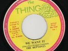 THE HEPTONES - WE WANT IT / IN COLD BLOOD - BAD ROOTS ROCKER