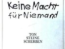 Ton Steine Scherben - Keine Macht Für Niemand GER 2LP 1972 (VG/VG) .