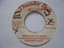 CARLENE DAVIS Don't Stop The Music THUNDER BALL Funk Disco Boogie Reggae 7