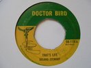 DELANO STEWART That's Life + Tell Me Baby DOCTOR BIRD UK Reggae 7