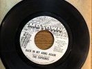 SUPREMES 45 Back In My Arms Again - MOTOWN WLP PROMO Dj One Sided Soul R&B 1965