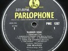 THE BEATLES / RUBBER SOUL / LOUD CUT 1/1 /PARLOPHONE UK LP / ROMAN TYPE PRINT/EX