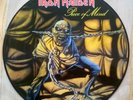 IRON MAIDEN Piece Of Mind Vinyl LP Record Picture Disc 2001 Reissue Good