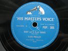 ELVIS PRESLEY 78 RPM BABY LET'S PLAY HOUSE / RIP IT UP UK HMV POP. 305