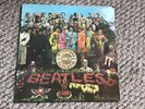 BEATLES SGT PEPPER'S LONELY HEARTS CLUB VINYL 1967 Pmc 7027 Stereo First Press
