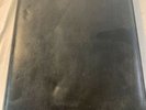RUDY RAY MOORE PHOTO ALBUM SEVERAL PICTURES OF RUDY RAY MOORE LEATHER BLACK