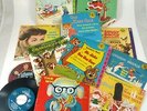 12 Children's Records Picture Sleeves Peter Pan Cricket Golden 45 78 1950s-60s
