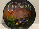 OBITUARY SLOWLY WE ROT PICTURE DISC DEATH METAL LP VINYL RECORD 250 ONLY RARE