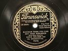 JAZZ OZZIE NELSON ORCH Quicker Than You Can Say Jack Robinson BRUNSWICK 7576  E+