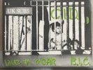UK SUBS – CID – ORANGE VINYL  7” Punk Record VG+ / G+
