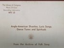 LIBRARY OF CONGRESS AFS L2 -Various Artists- Edited by Alan Lomax -Old Time Folk