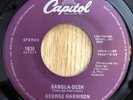 GEORGE HARRISON RARE LAST VINYL MANUFACTURED 1988 BANGLADESH 45 UNPLAYED MINT