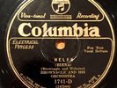 Ted Brownagle Orchestra   Helen   Columbia 1741D