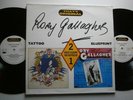 RORY GALLAGHER: TATTOO / BLUEPRINT (Castle) 1989 2 LP Set Reissue