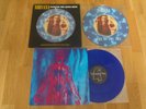 NIRVANA SLIVER BLUE VINYL + COME AS YOU ARE x 2 PICTURE DISCS LTD EDITION EX+