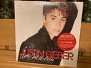 JUSTIN BIEBER Under The Mistletoe LP on RED GLITTER VINYL New