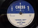 CHUCK BERRY - R&B 78rpm CHESS #1653 - SCHOOL DAY / DEEP FEELING
