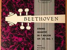 BEETHOVEN STRING QUARTET 1 Vienna Konzerthaus   WESTMINSTER WL 5127 MONO  EX