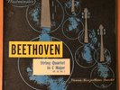 BEETHOVEN STRING QUARTET 3  Vienna Konzerthaus   WESTMINSTER WL 5134 MONO  EX