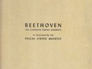 PASCAL STREICHQUARTETT PARIS-11-LP-BOX-BEETHOVEN COMPLETE STRING-MMS-USA-1962