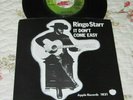 The Beatles-Ringo Starr-It Don't Come Easy/Early 1970-Vinyl 45 w/Picture Sleeve