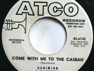 GANIMIAN & HIS ORIENTALS - COME WITH ME TO THE CASBAH/ MY FUNNY - ROCK 45 (HEAR)