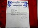 FLATT AND SCRUGGS LETTER SIGNED  MEGA   COLLECTABLES RECORDS