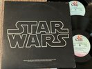STAR WARS - ORIGINAL SOUNDTRACK 2LP w/POSTER vinyl record film music VG+/VG- ost