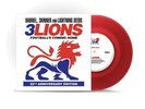 Baddiel Skinner And Lightning Seeds - 3 Three Lions Sealed RED VINYL 7