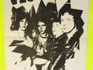 Super Rare The VICTIMS Plan 9/Barge/Golden Disc Gig FLYER/HANDBILL Misfits Orig.