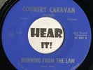 Killer MI Outlaw Rockabilly 45 GENE NITZ Running From The Law COUNTRY CARAVAN M-