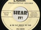 Haunting Spooky Bluegrass 45 HYLO BROWN In The Clay Beneath The Tomb CAPITOL Mp3