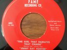 JIMMY RAY HUNTER & THE DEL RAYS - THE GIRL THAT RADIATES THAT CHARM FAME 45 RARE
