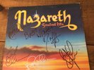 SIGNED LP VINYL ALBUM NAZARETH Greatest Hits Mountain TOPS 108 1975