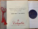 33CX 1399 Schubert Sonatas for Violin & Piano / Johanna Martzy B/G