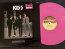 KISS DRESSED TO KILL LIMITED EDITION RARE PINK VINYL LP IMPORT RECORD & POSTER