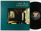 Nick Drake - Five Leaves Left LP - Antilles VG+