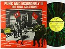 V/A - Punk And Disorderly III: The Final Solution LP - Anagram Green Wax