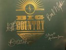 BIG COUNTRY Signed The Crossing Lp With Provenance and set list