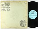 The Band - Live At The Hollywood Bowl 7-10-70 2xLP - Rubber Dubber